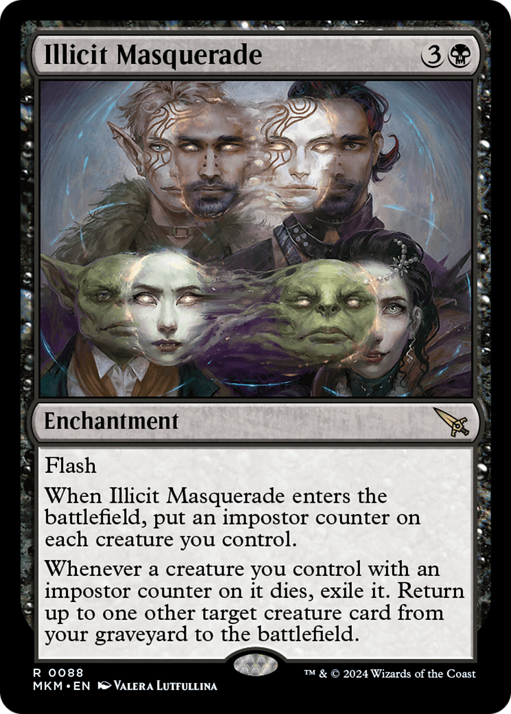 {@R} Illicit Masquerade [Murders at Karlov Manor][MKM 088]
