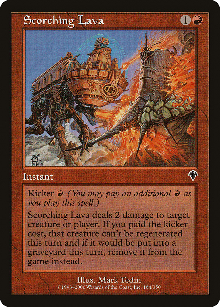 {C} Scorching Lava [Invasion][INV 164]
