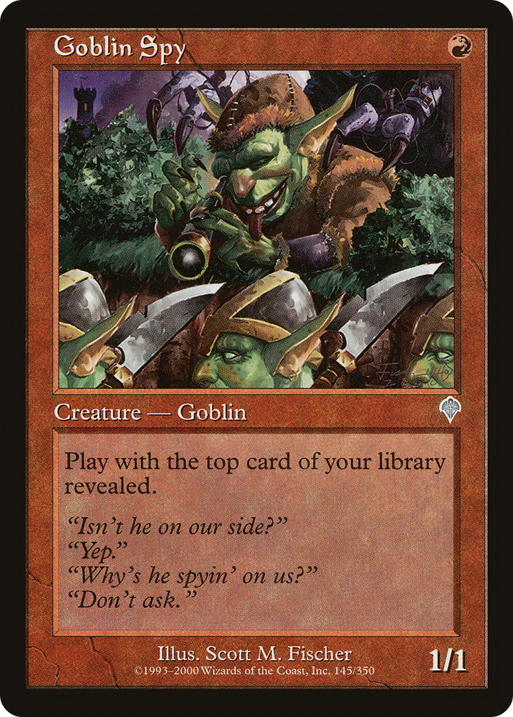 {C} Goblin Spy [Invasion][INV 145]