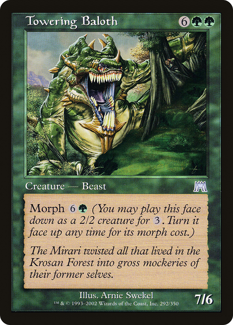 {C} Towering Baloth [Onslaught][ONS 292] - Misty Mountain Games