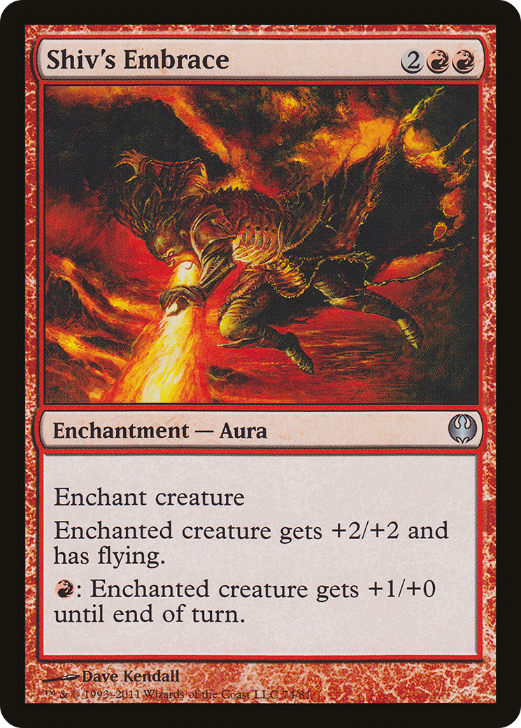 {C} Shiv's Embrace [Duel Decks: Knights vs. Dragons][DDG 074] - Misty Mountain Games
