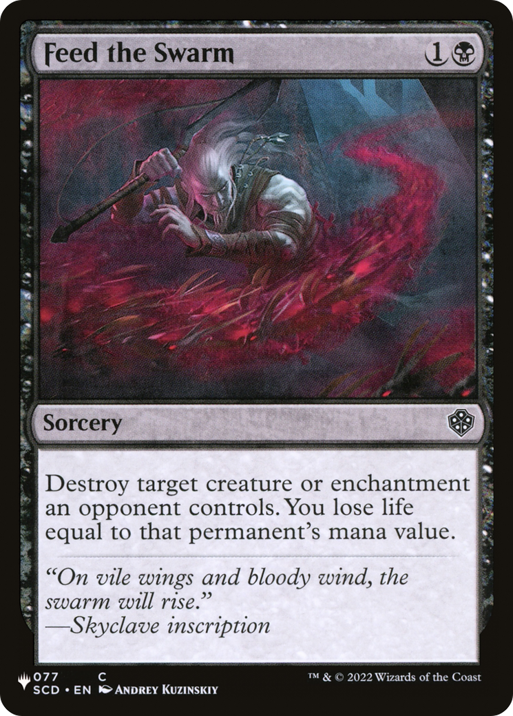 Feed the Swarm [LIST 077]