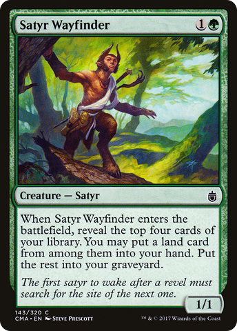 {C} Satyr Wayfinder [Commander Anthology][CMA 143]