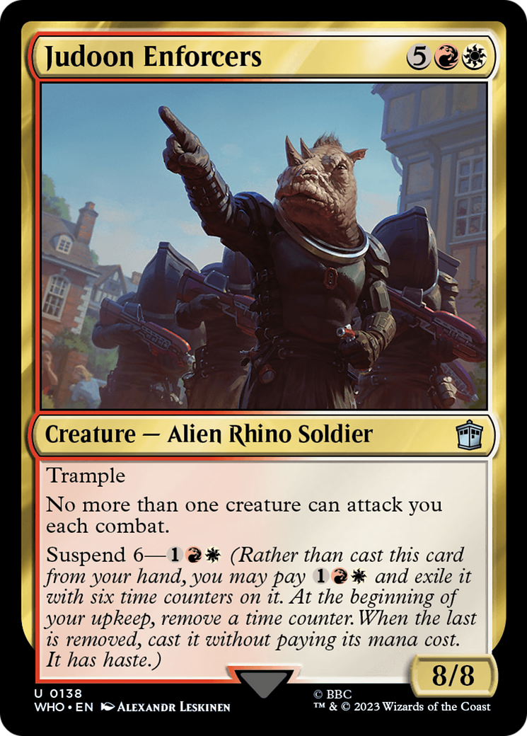 {C} Judoon Enforcers [Doctor Who][WHO 138]