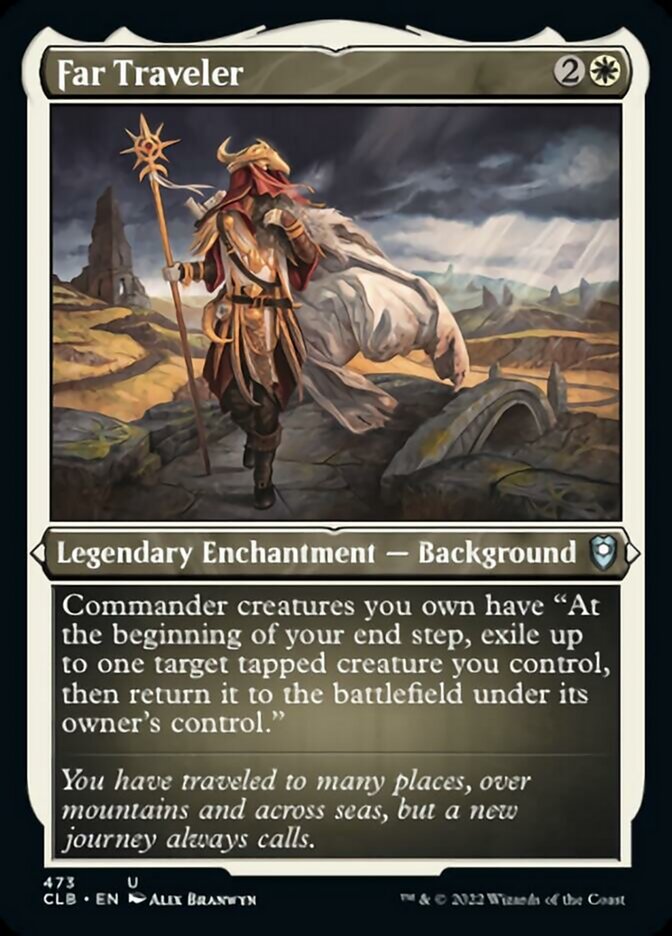{C} Far Traveler (Foil Etched) [Commander Legends: Battle for Baldur's Gate][CLB 473]