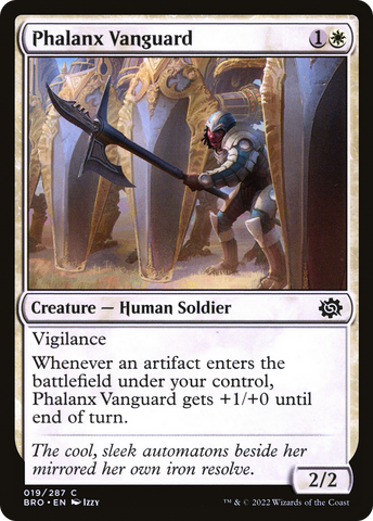 {C} Phalanx Vanguard [The Brothers' War][BRO 019]