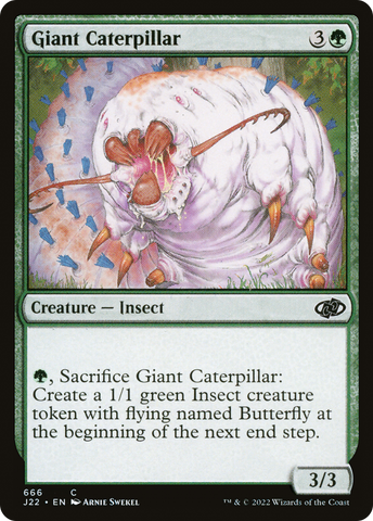 {C} Giant Caterpillar [Jumpstart 2022][J22 666]
