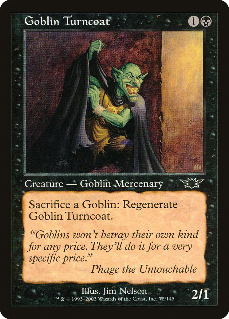 {C} Goblin Turncoat [Legions][LGN 072] - Misty Mountain Games