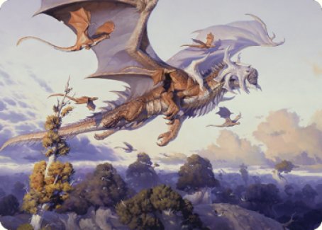 {A} Rith, Liberated Primeval Art Card [Dominaria United Art Series][ADMU 052]
