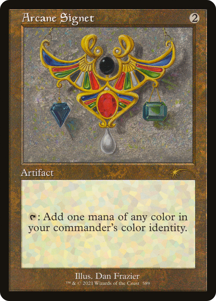 Arcane Signet [SLD-589]  Etched Foil