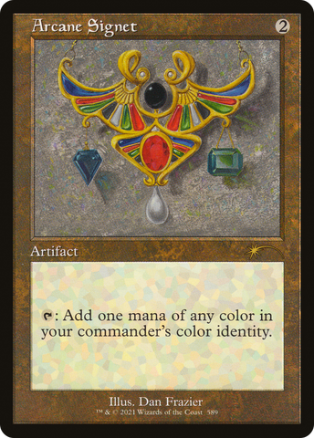 {R} Arcane Signet (Retro) [Secret Lair Drop Promos][SLD 589]