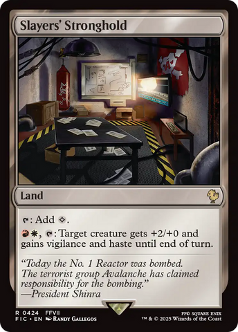 {R} Slayers' Stronghold [FINAL FANTASY Commander][FIC 424]