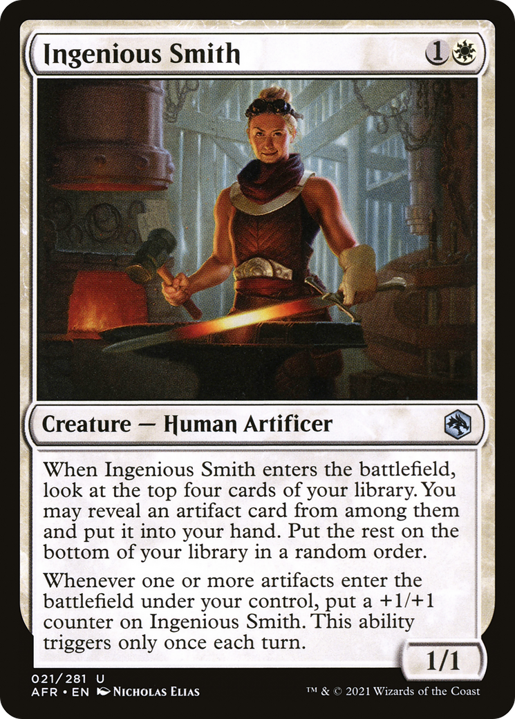 {C} Ingenious Smith [Dungeons & Dragons: Adventures in the Forgotten Realms][AFR 021]
