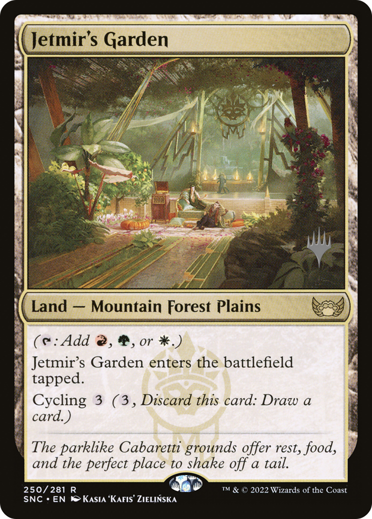 {R} Jetmir's Garden (Promo Pack) [Streets of New Capenna Promos][PP SNC 250]