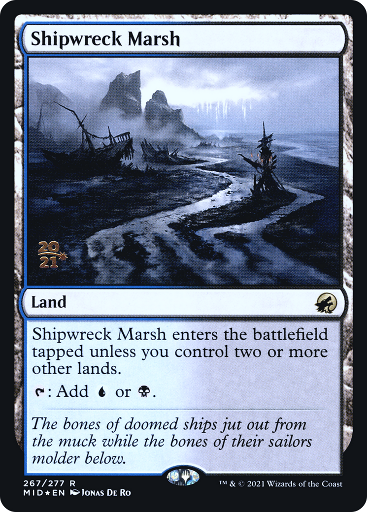 {R} Shipwreck Marsh [Innistrad: Midnight Hunt Prerelease Promos][PR MID 267]
