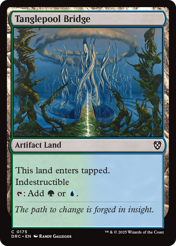 {C} Tanglepool Bridge [Aetherdrift Commander][DRC 175]