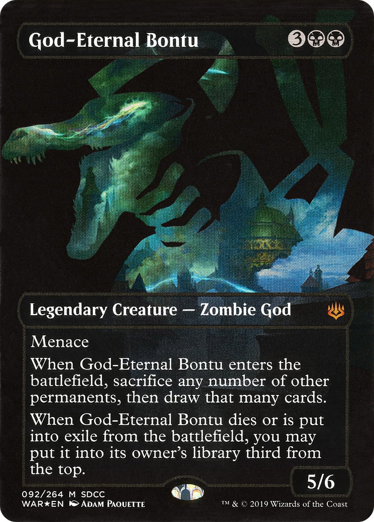 {R} God-Eternal Bontu [San Diego Comic-Con 2019][PA SD19 092]