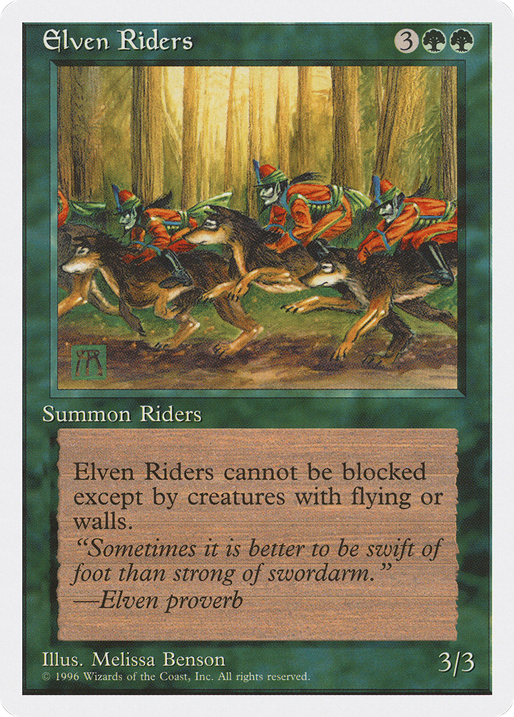 {C} Elven Riders [Introductory Two-Player Set][ITP 040]