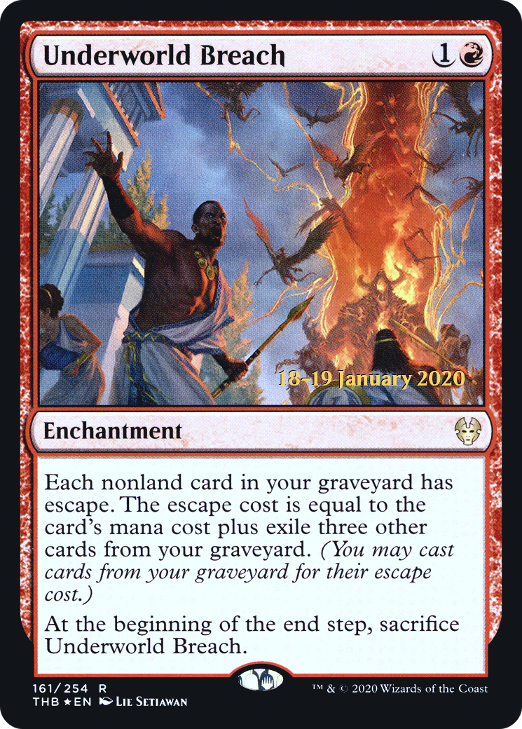 {R} Underworld Breach [Theros Beyond Death Prerelease Promos][PR THB 161]