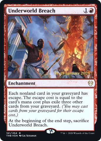 {R} Underworld Breach [Theros Beyond Death Prerelease Promos][PR THB 161]