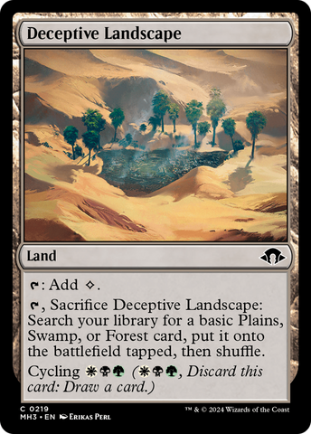 {C} Deceptive Landscape [Modern Horizons 3][MH3 219]