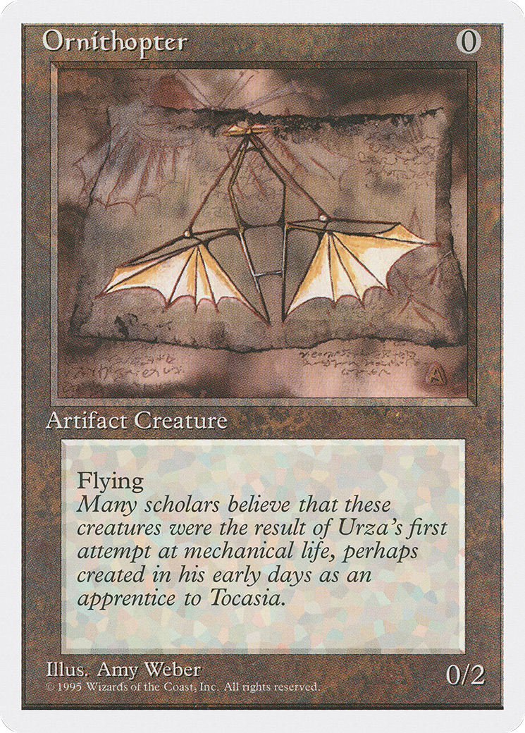 {C} Ornithopter [Fourth Edition][4ED 341]