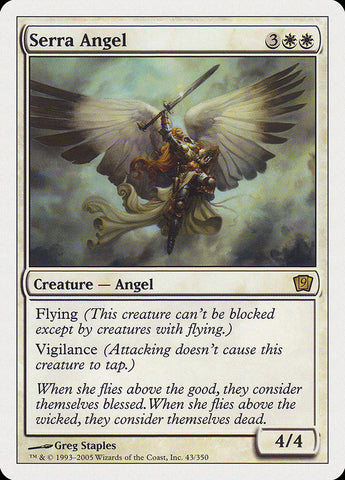 {R} Serra Angel [Ninth Edition][9ED 043]