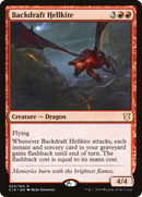 {R} Backdraft Hellkite [Commander 2019][C19 023]