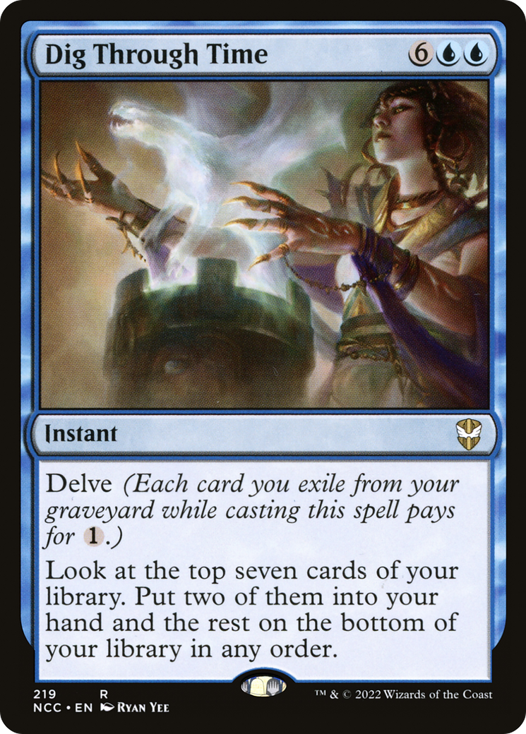 {R} Dig Through Time [Streets of New Capenna Commander][NCC 219]