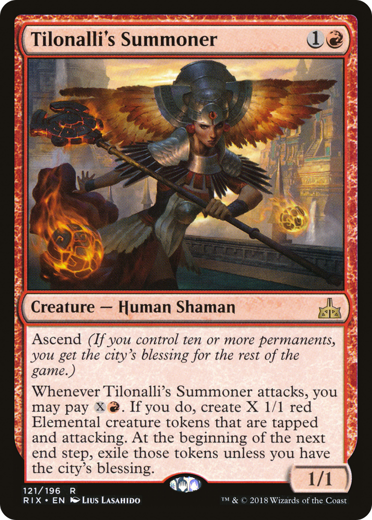 {R} Tilonalli's Summoner [Rivals of Ixalan][RIX 121] - Misty Mountain Games