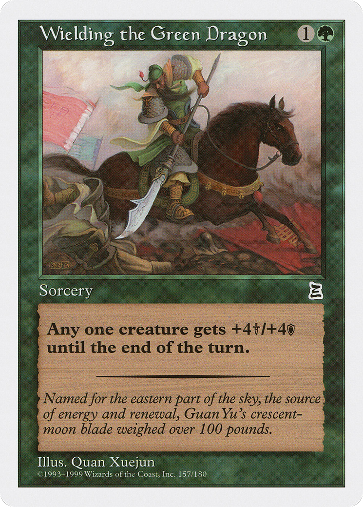 {C} Wielding the Green Dragon [Portal Three Kingdoms][PTK 157]