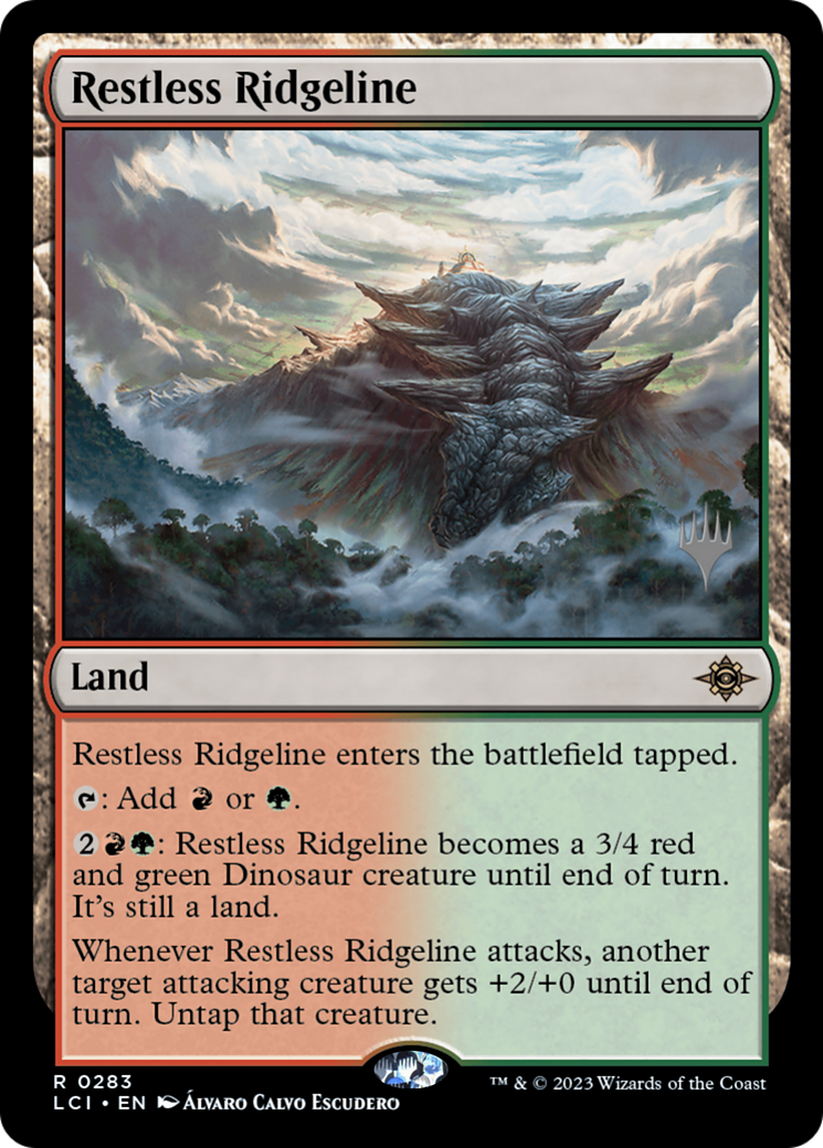 {@R} Restless Ridgeline (Promo Pack) [The Lost Caverns of Ixalan Promos][PP LCI 283]