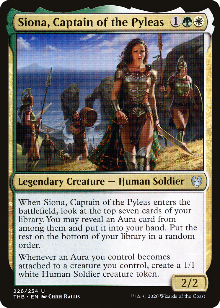{C} Siona, Captain of the Pyleas [Theros Beyond Death][THB 226]