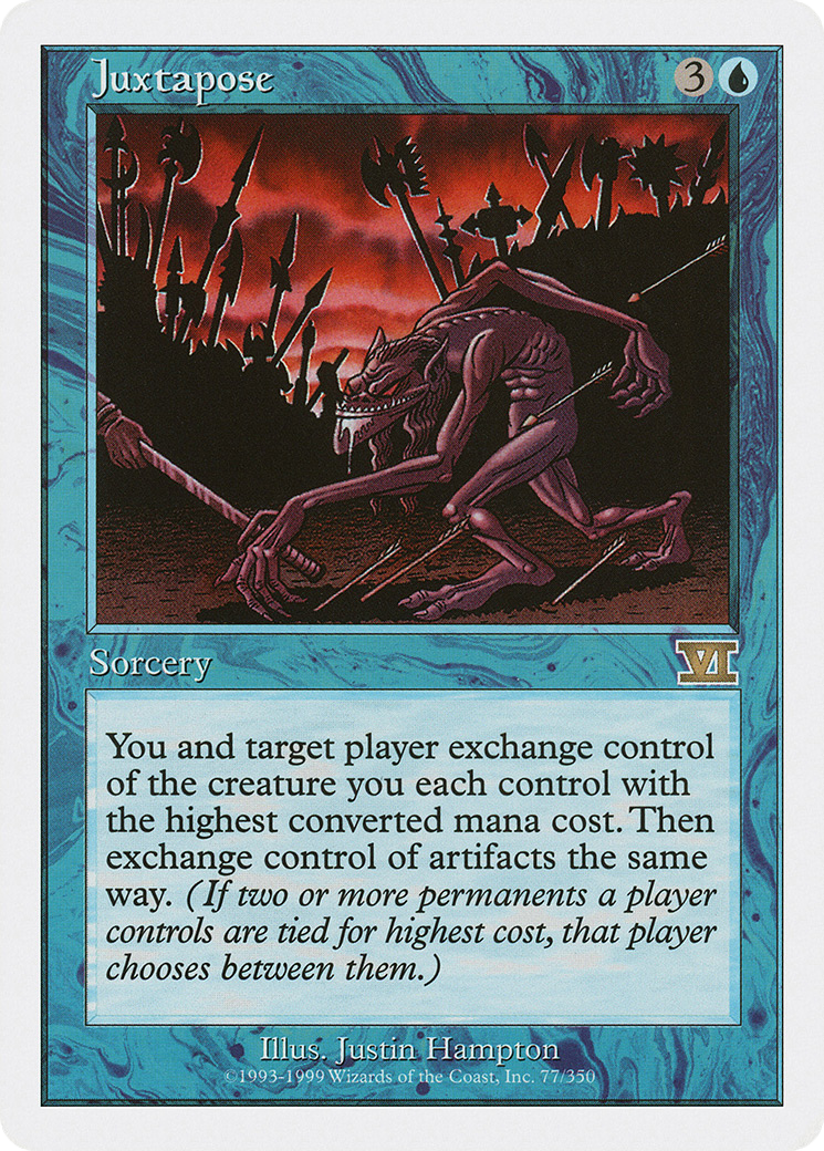 {R} Juxtapose [Classic Sixth Edition][6ED 077]