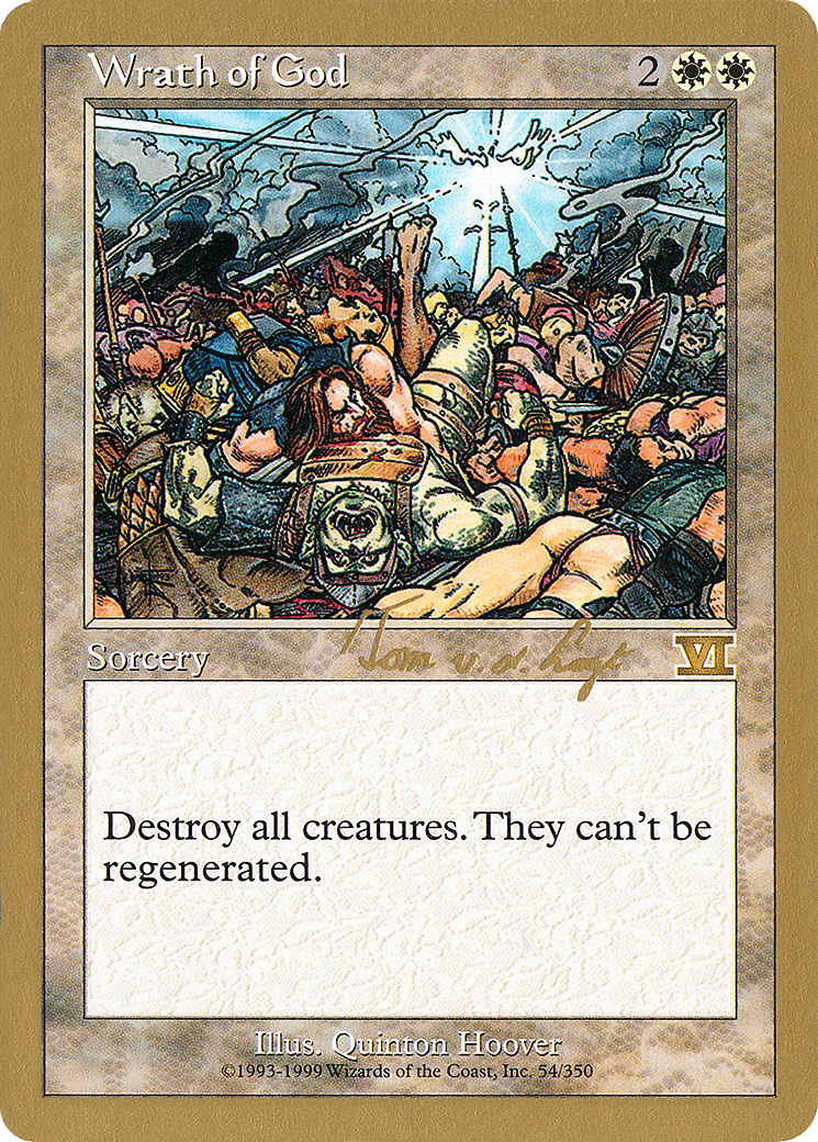 {R} Wrath of God (Tom van de Logt) [World Championship Decks 2000][GB WC00 TVDL54]