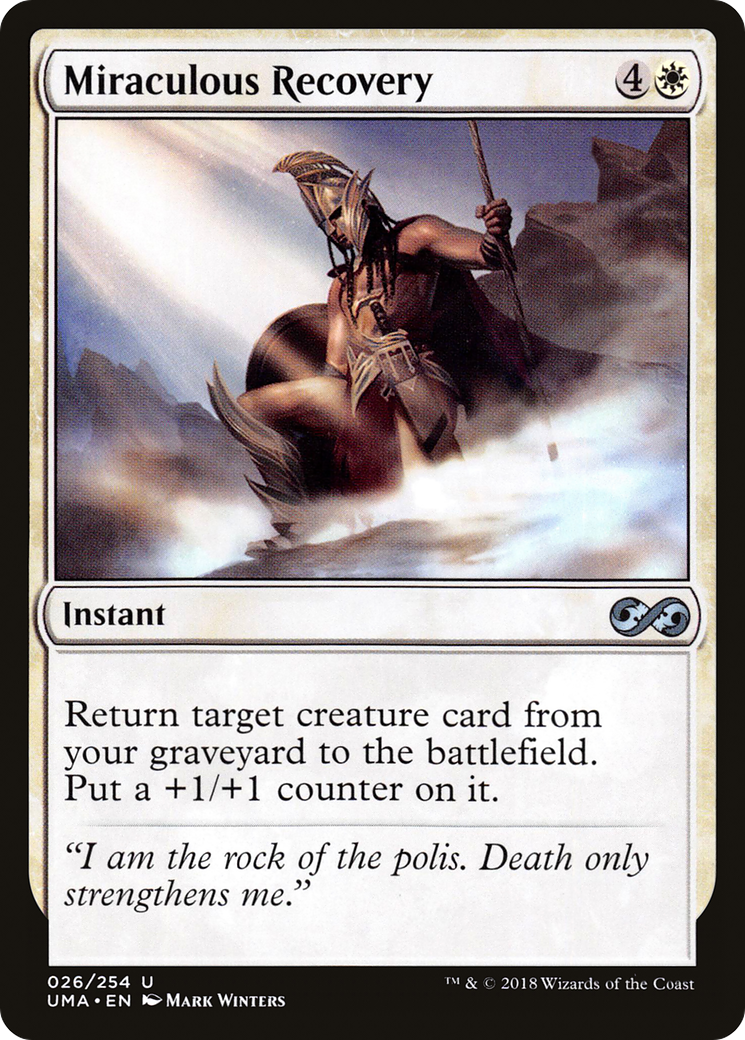 {C} Miraculous Recovery [Ultimate Masters][UMA 026]
