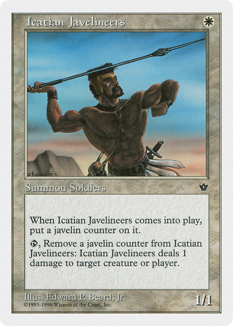 {C} Icatian Javelineers [Anthologies][ATH 007]