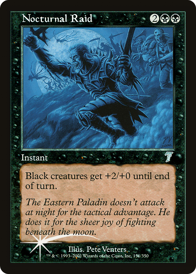 {C} Nocturnal Raid [Seventh Edition][7ED 151]