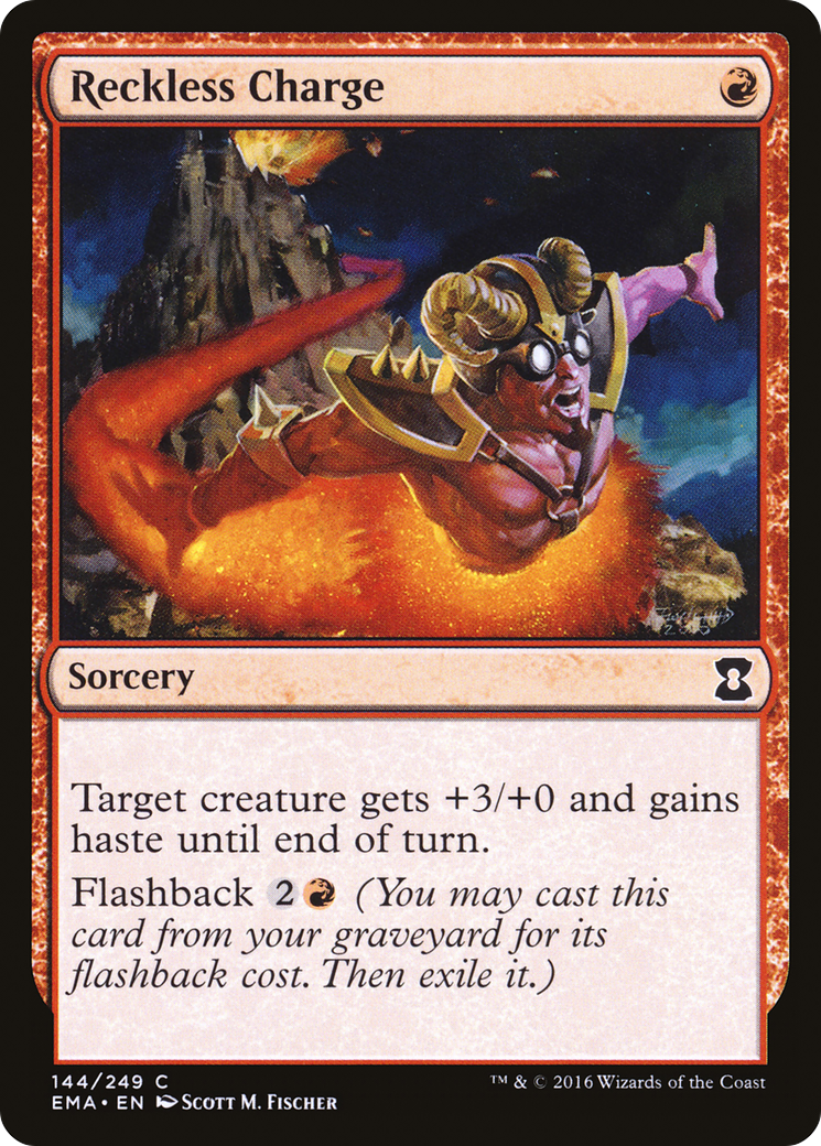 {C} Reckless Charge [Eternal Masters][EMA 144]