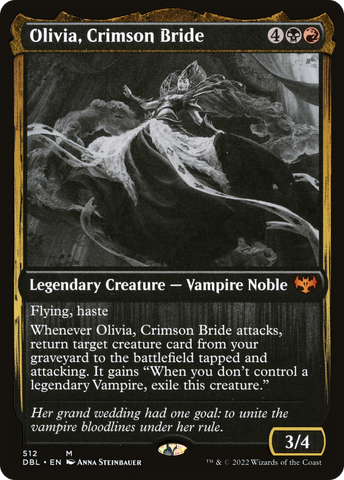 {R} Olivia, Crimson Bride [Innistrad: Double Feature][DBL 512]