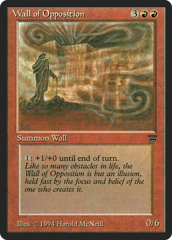 {R} Wall of Opposition [Legends][LEG 171]