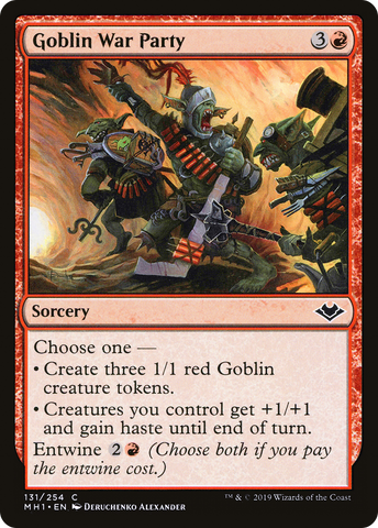 {C} Goblin War Party [Modern Horizons][MH1 131]