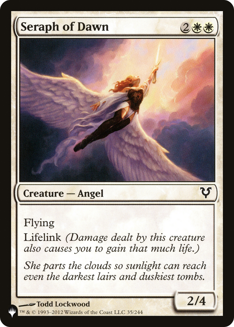 Seraph of Dawn [LIST 35/244]