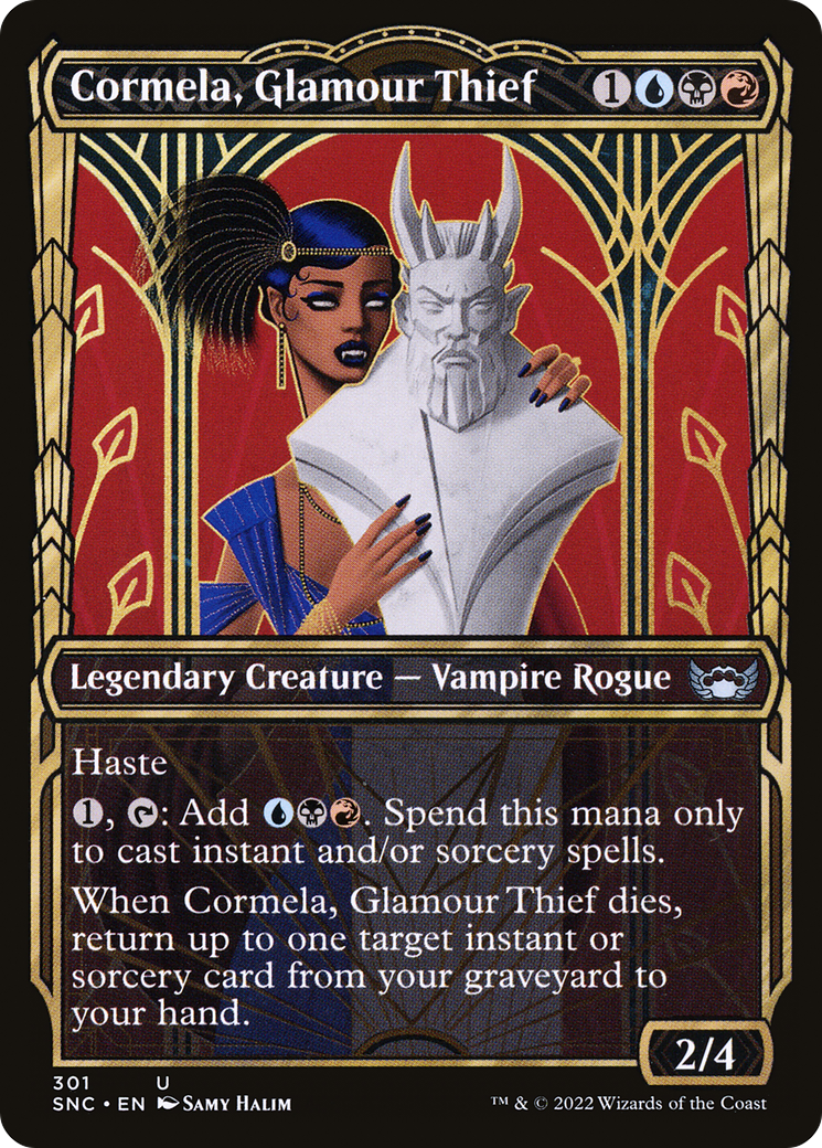 {C} Cormela, Glamour Thief (Showcase Golden Age) [Streets of New Capenna][SNC 301]