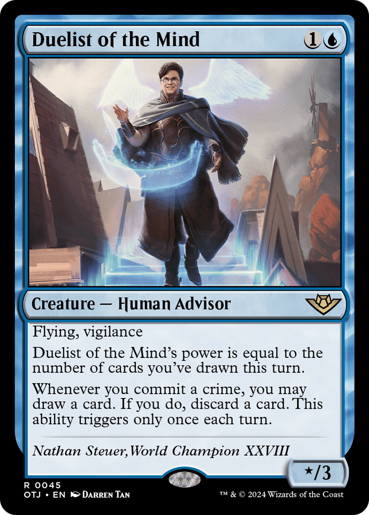 {@R} Duelist of the Mind [Outlaws of Thunder Junction][OTJ 045]