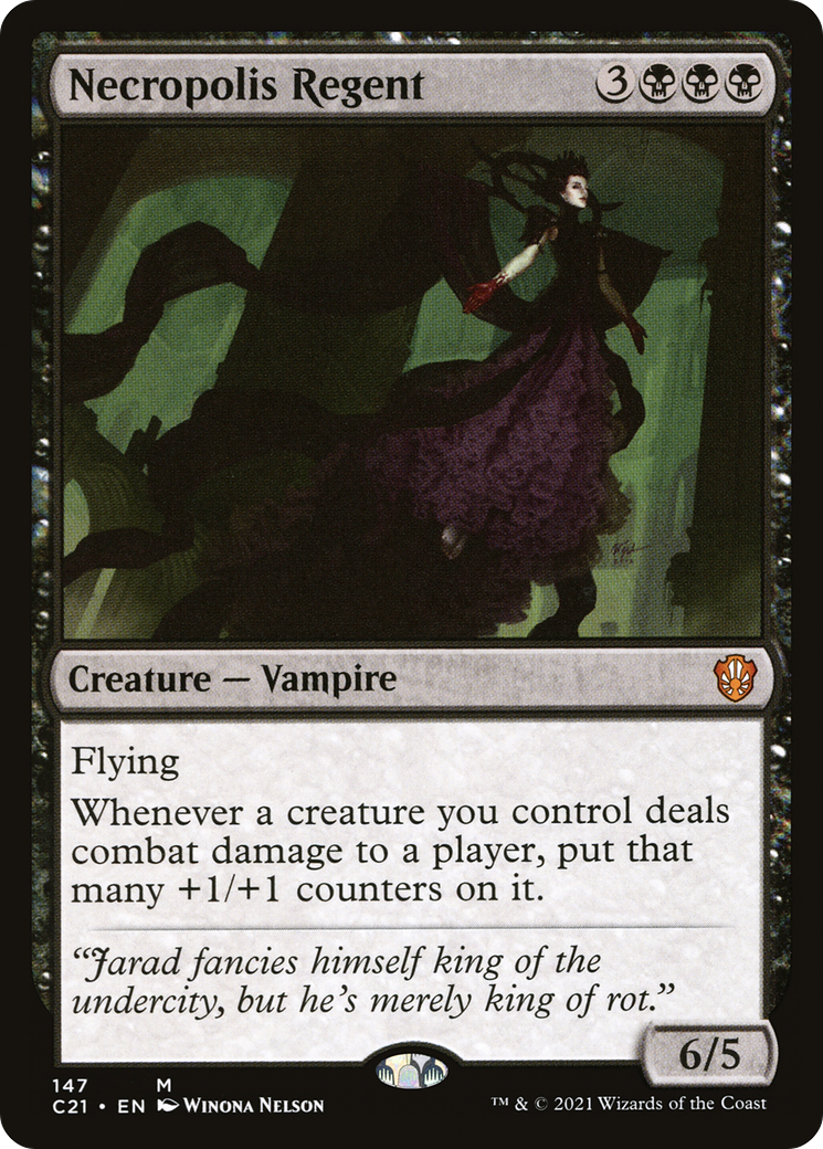 {R} Necropolis Regent [Commander 2021][C21 147]