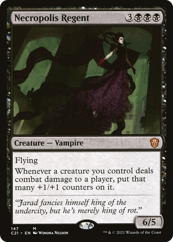 {R} Necropolis Regent [Commander 2021][C21 147]