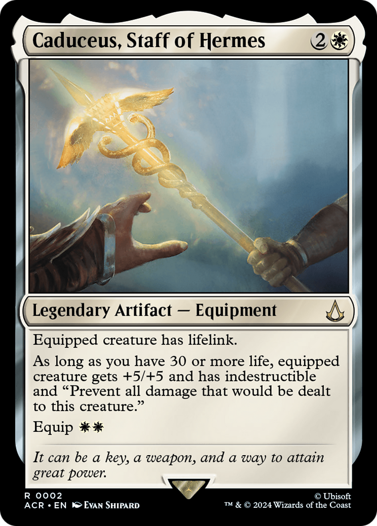 {R} Caduceus, Staff of Hermes [Assassin's Creed][ACR 002]