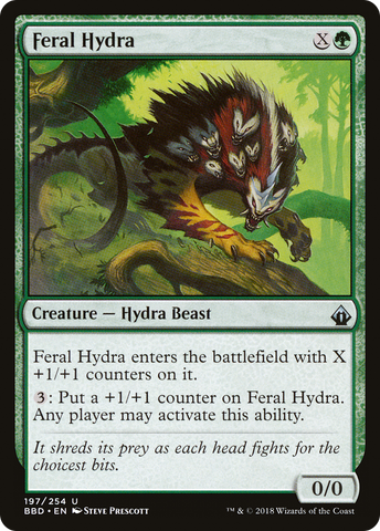 {C} Feral Hydra [Battlebond][BBD 197]