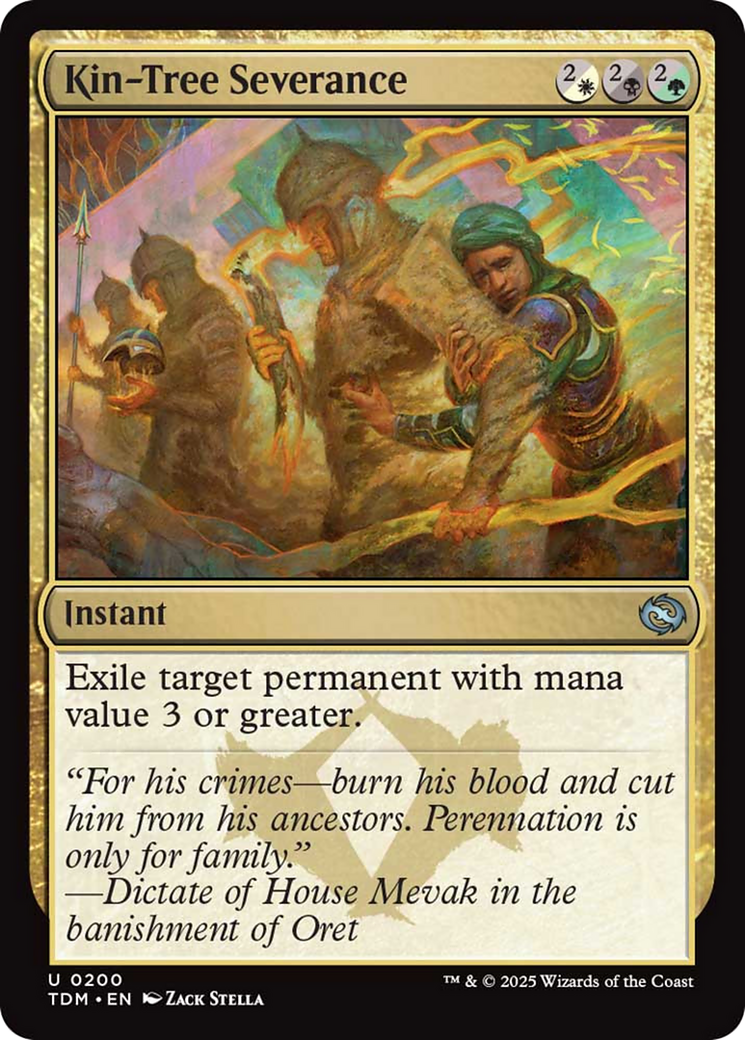 {@C} Kin-Tree Severance [Tarkir: Dragonstorm][TDM 200]